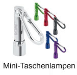 Taschenlampe Schlüsselanhänger Logo Werbeartikel