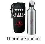 Thermoskannen Getränke Werbeartikel Logo