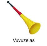 Vuvuzela Fussball Stimmung Stadion Länderfarben bedruckt Werbeartikel
